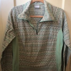 Columbia fleece quarter zip